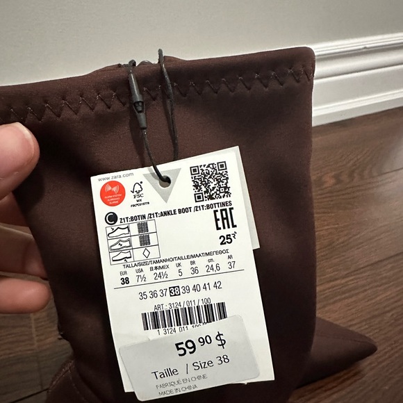 Zara sock ankle boots - Picture 4 of 5